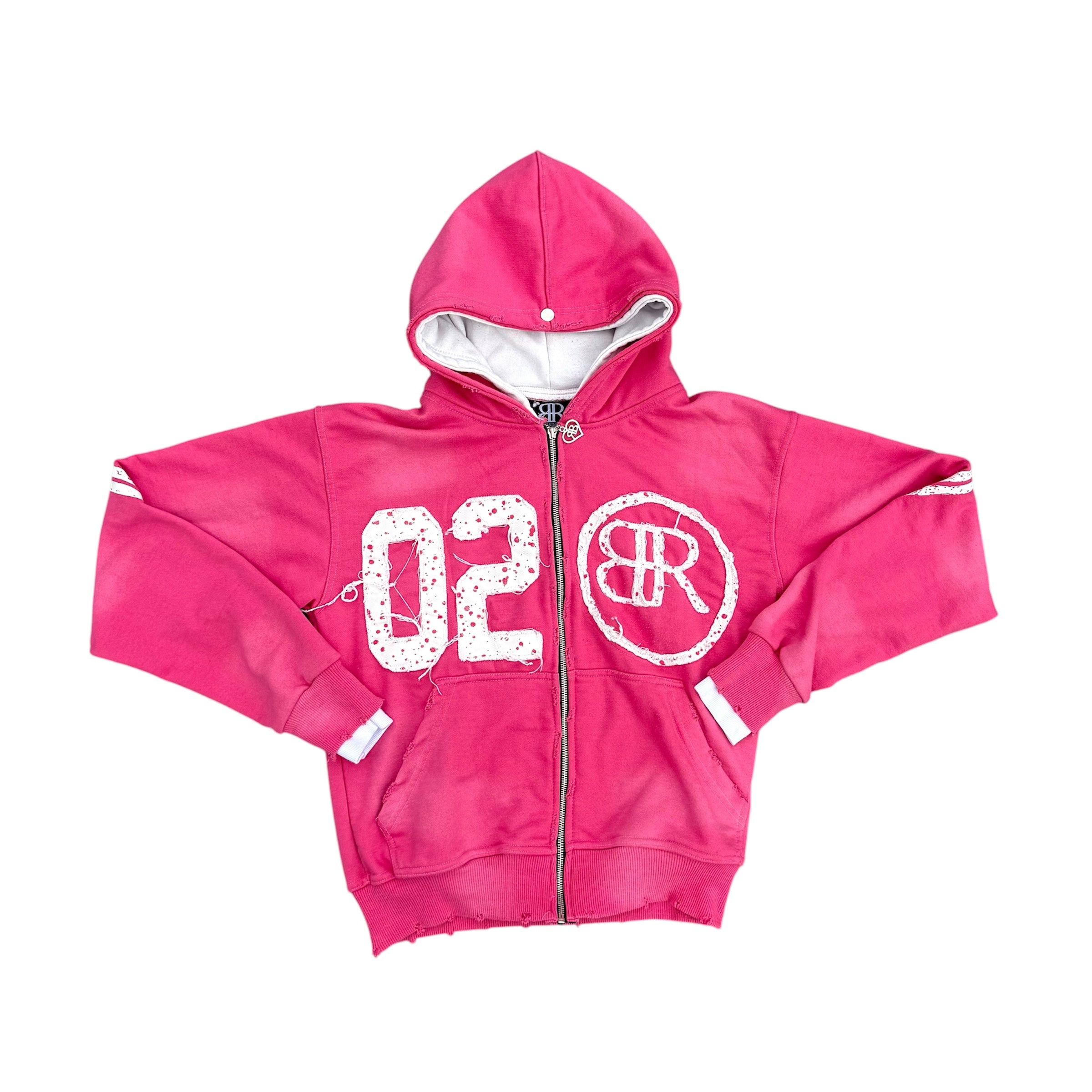 BUBBLE GUM DOUBLE LAYER HOODIE
