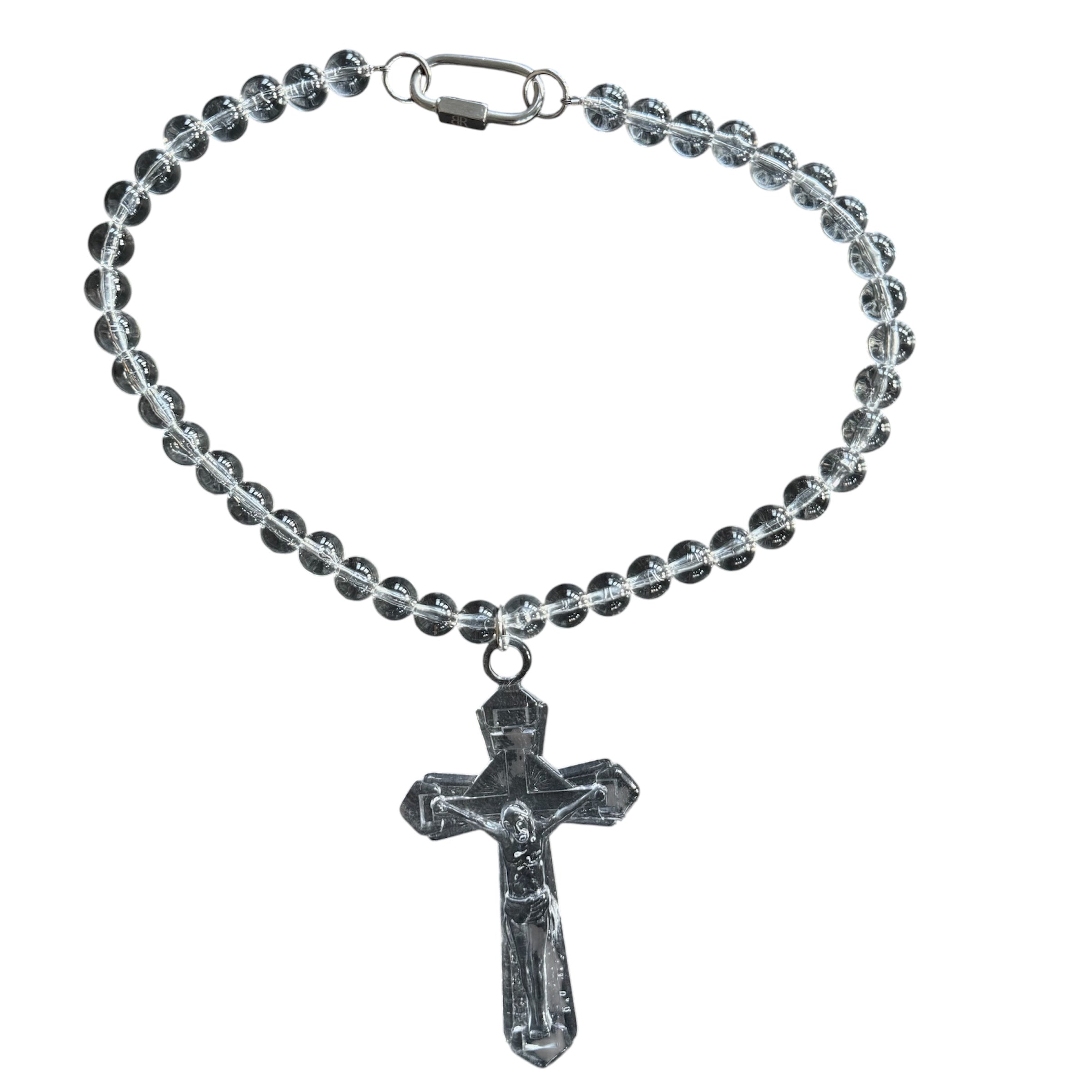 BEADS ACYCLIC JESUS PIECE CHAIN