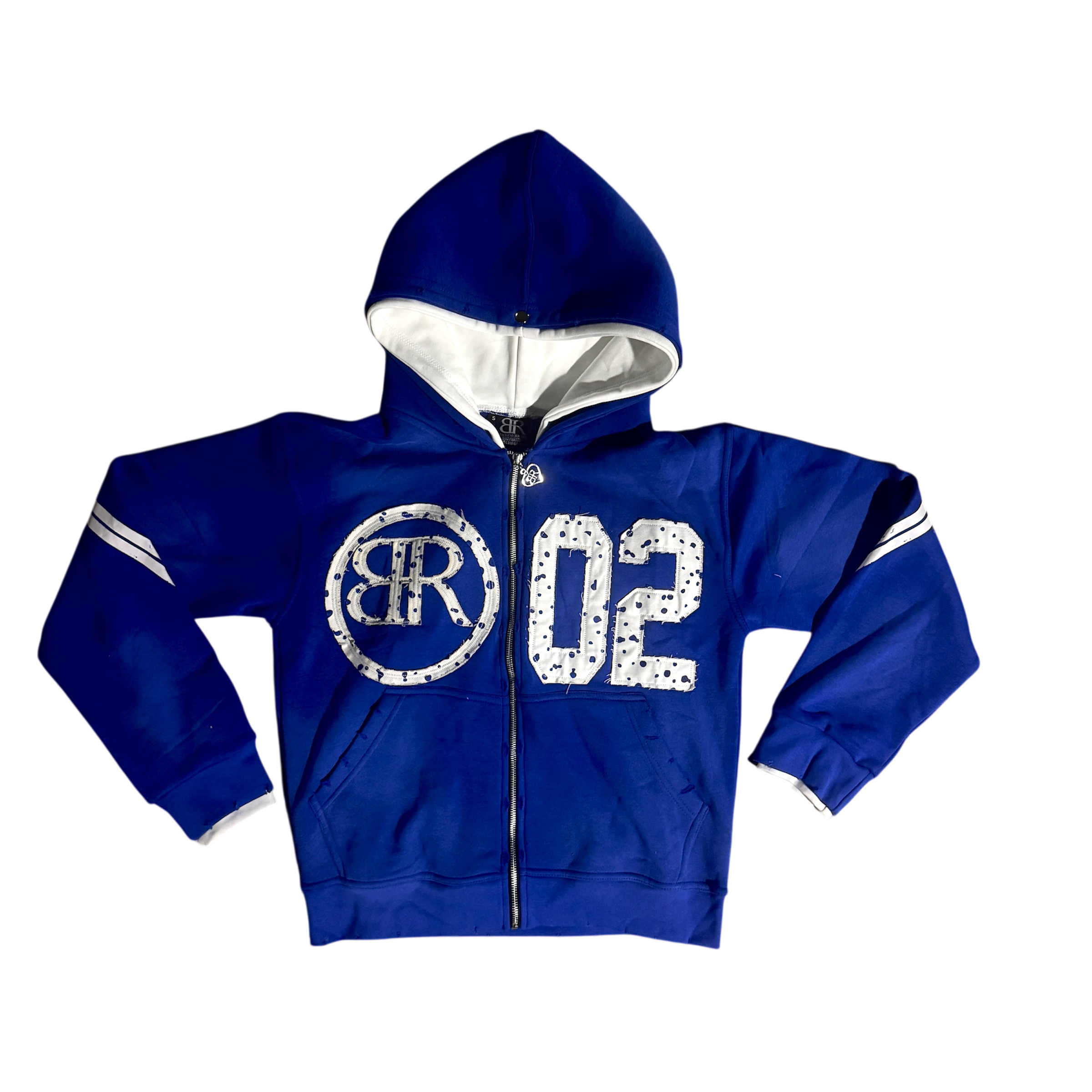 “BLUEBERRY FIZZ” DOUBLE LAYER HOODIE