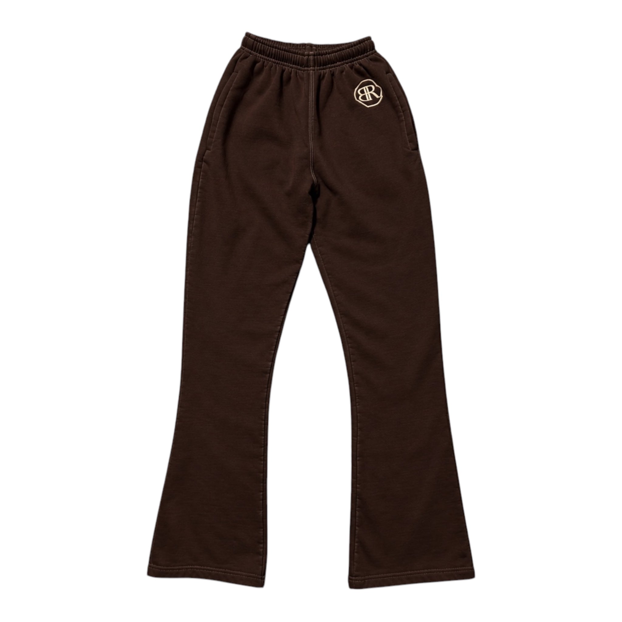 WMNS BROWN FLARE SWEATPANTS